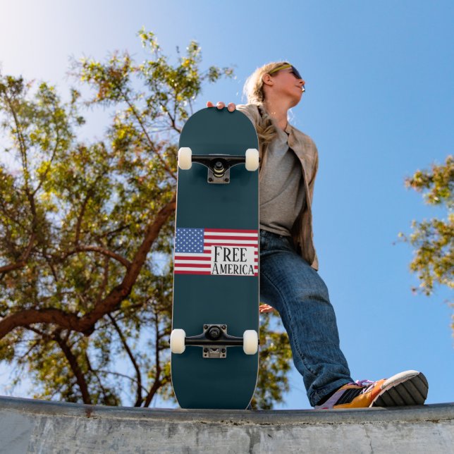 Freies Amerika Skateboard (Außenbereich 1)