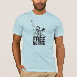 freies Birma-Megaphon (helle Farbe, Unisex) T-Shirt