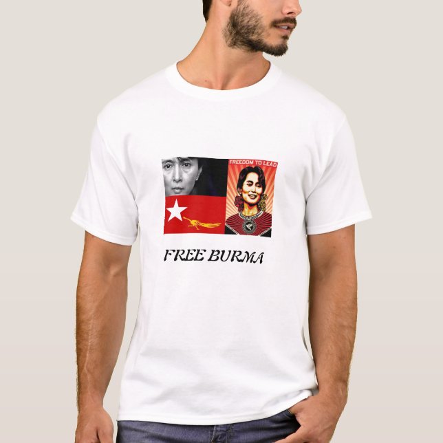 FREIES BIRMA T-Shirt (Vorderseite)