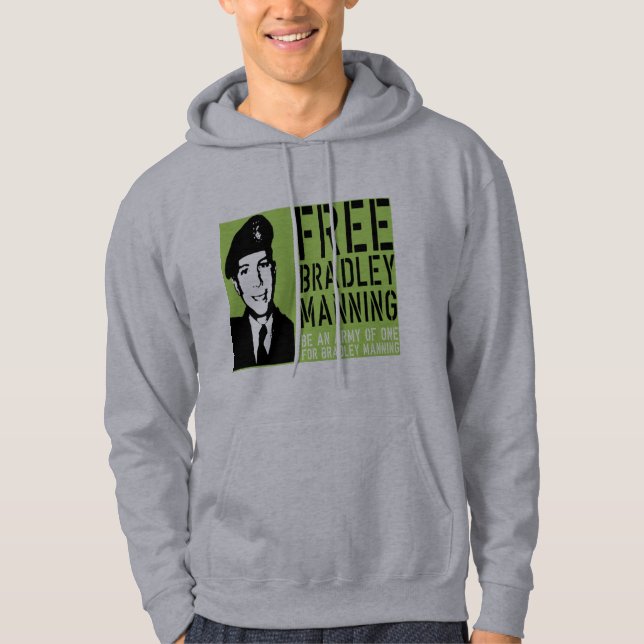 freies Bradley-Bemannen Hoodie (Vorderseite)