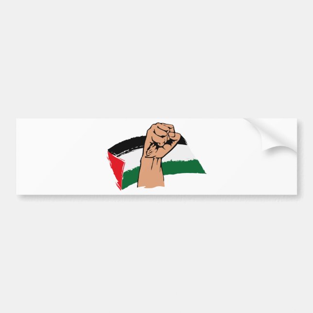 Freies Gaza geben Palästina frei Autoaufkleber (Vorne)