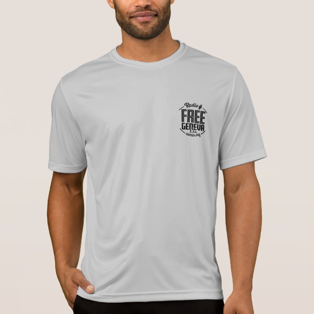 Freies Genf- - ClimaLite-RadioShirt T-Shirt (Vorderseite)