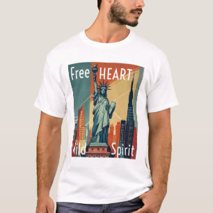 Freies Herz, wilder Geist T-Shirt