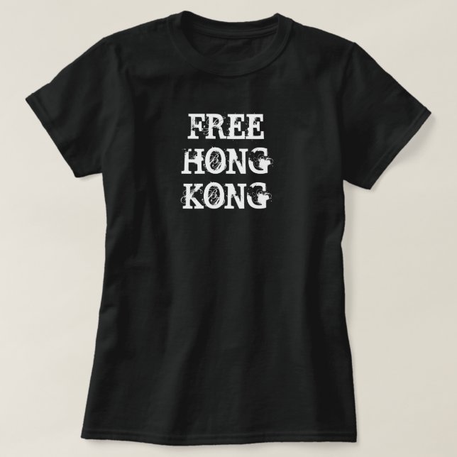 FREIES HONGKONG-SHIRT T-Shirt (Design vorne)