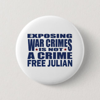 Freies julianisches Assange - WikiLeaks Button