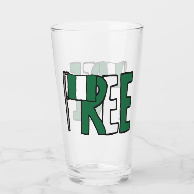 Freies Nigeria Glas (Vorderseite)