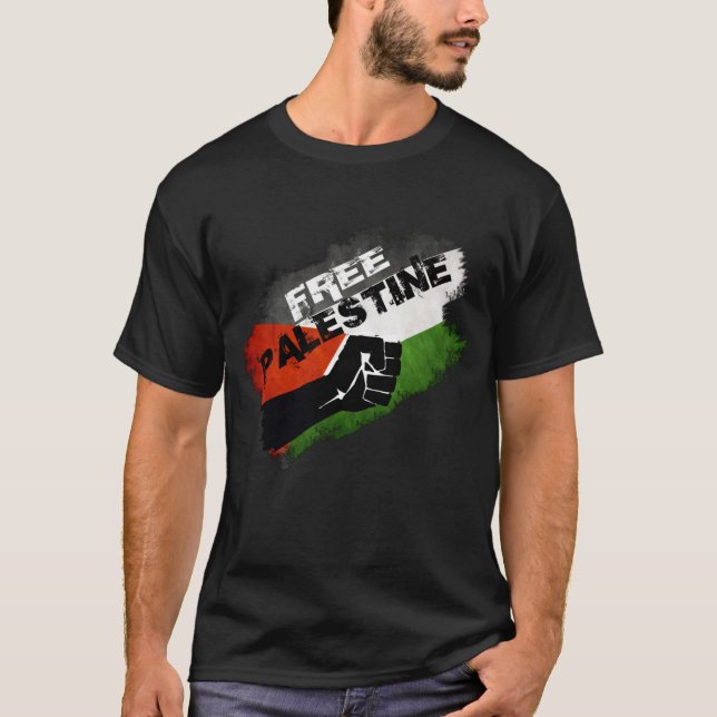 Freies Palästina #freepalestine #freegaza T-Shirt (Vorderseite)