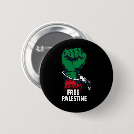 Freies Palästina Gaza - Völkermord in der palästin Button