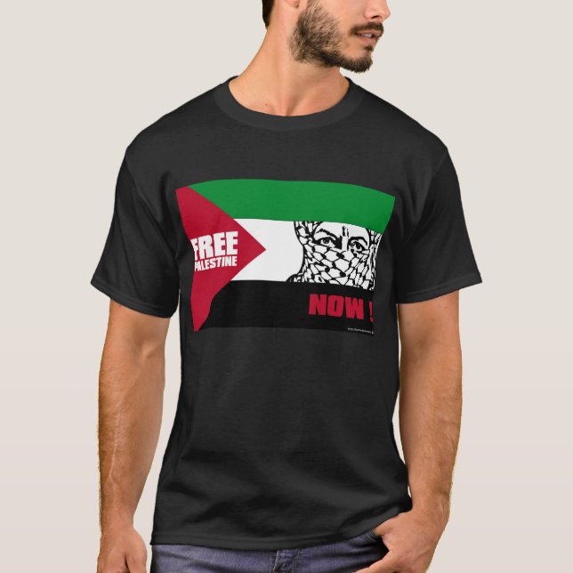 Freies Palästina jetzt! T-Shirt (Vorderseite)