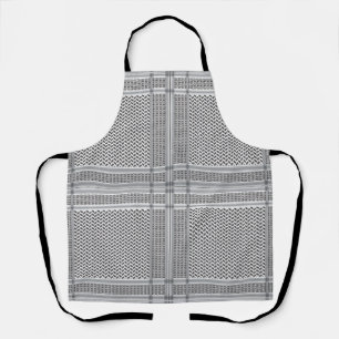 Freies Palästina Keffiyeh Schal Thema Küche Schürze