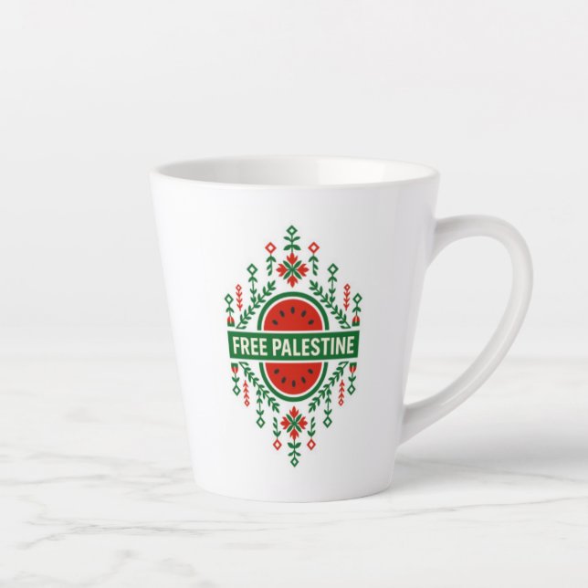Freies Palästina Milchtasse (Rechts)
