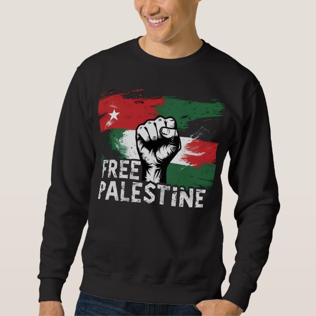 Freies Palästina Sweatshirt (Vorderseite)