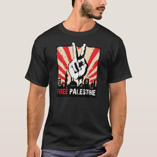 freies Palästina T-Shirt (Vorderseite)