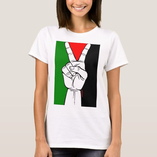 Freies Palästina-T-Shirt (für Frauen) T-Shirt (Vorderseite)