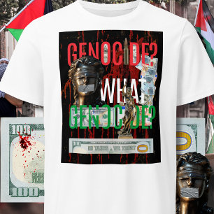 Freies-Palästina-T-Shirt Nein zum Völkermord in T-Shirt
