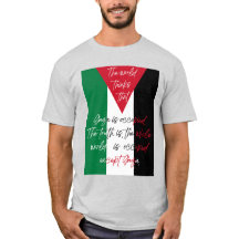 Freies-Palästina-T-Shirt - Rette Gaza T-Shirt