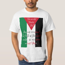 Freies-Palästina-T-Shirt - Rette-Gaza-T-Shirt