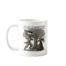 Freies-Palästina-Tasse – Wurzeln des Widerstands