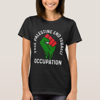 Freies Palästina, Unterstützt Palästina, Freies Ga T-Shirt