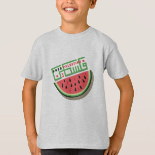 FREIES PALÄSTINA WASSERMELONE T-Shirt
