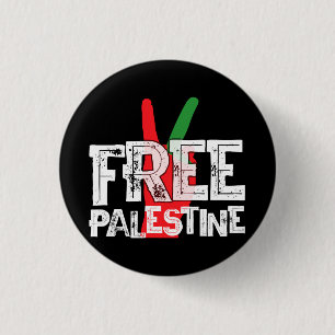 Freies palästinensisches Patriotisches T-Shirt zur Button