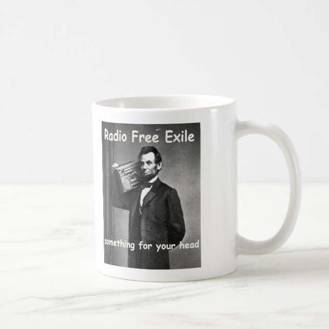 freies Radioexil Kaffeetasse (Rechts)