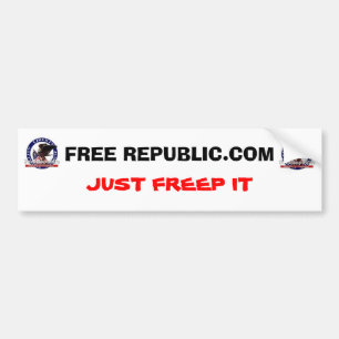 FREIES REPUBLIC.COM AUTOAUFKLEBER