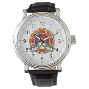 Freies rundes Logo Tibets Armbanduhr