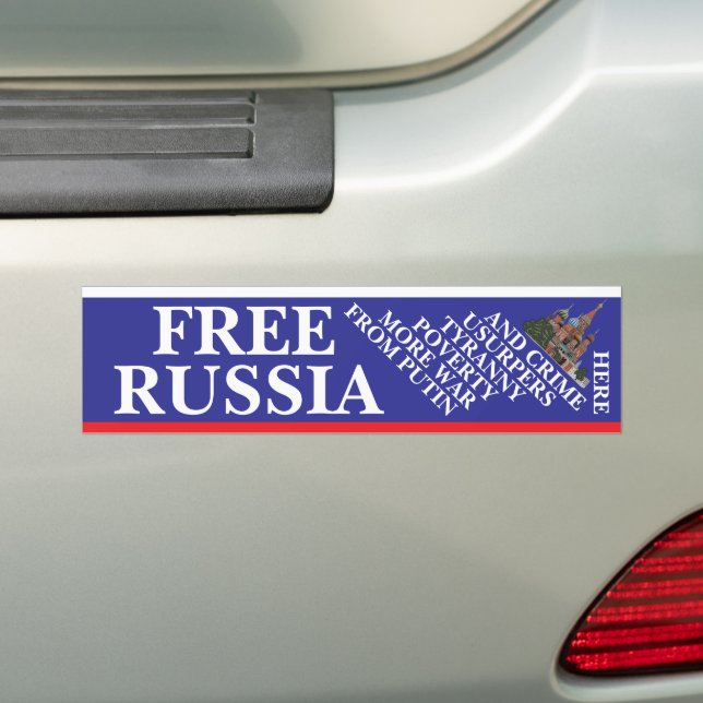 Freies Russland Autoaufkleber (Auf Auto)
