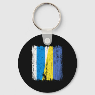 Freies Russland Ukraine Halbe Flagge Russische Opp Schlüsselanhänger