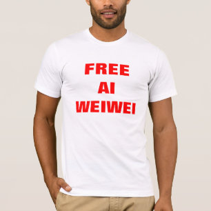"Freies Shirt-T-Shirts T-Shirts Ai Weiwei"
