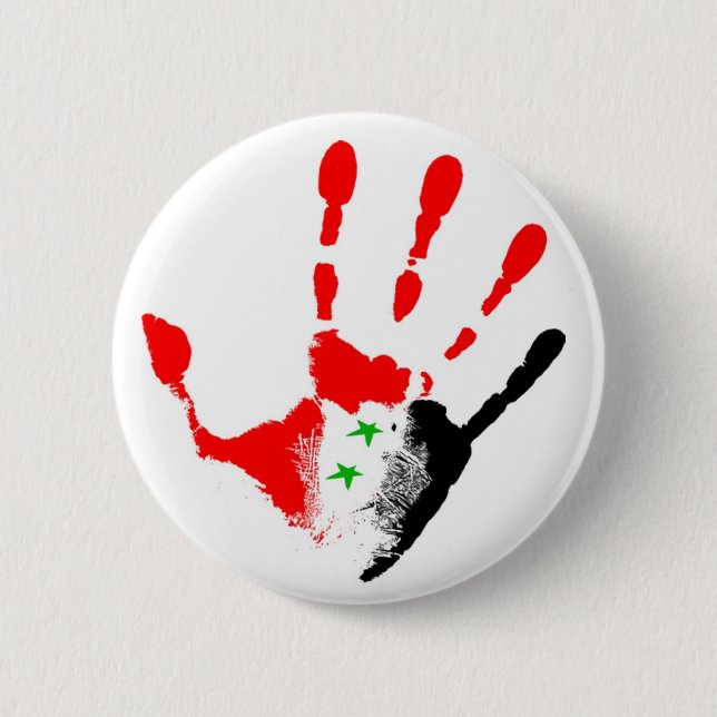 Freies Syrien-Abzeichen Button (Vorderseite)