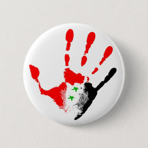 Freies Syrien-Abzeichen Button