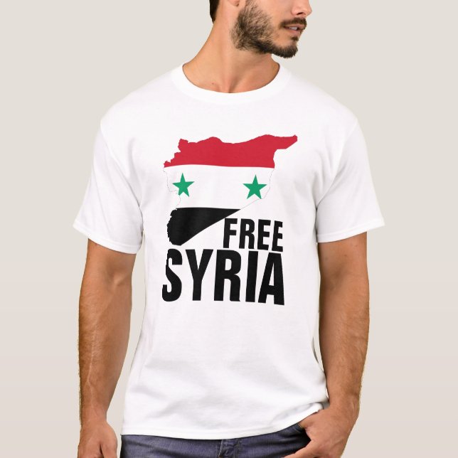 Freies Syrien T-Shirt (Vorderseite)