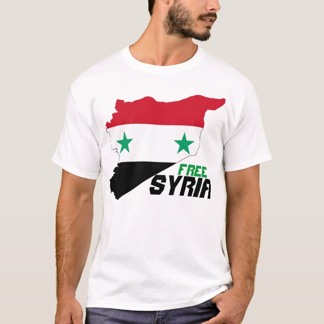 Freies Syrien T-Shirt (Vorderseite)