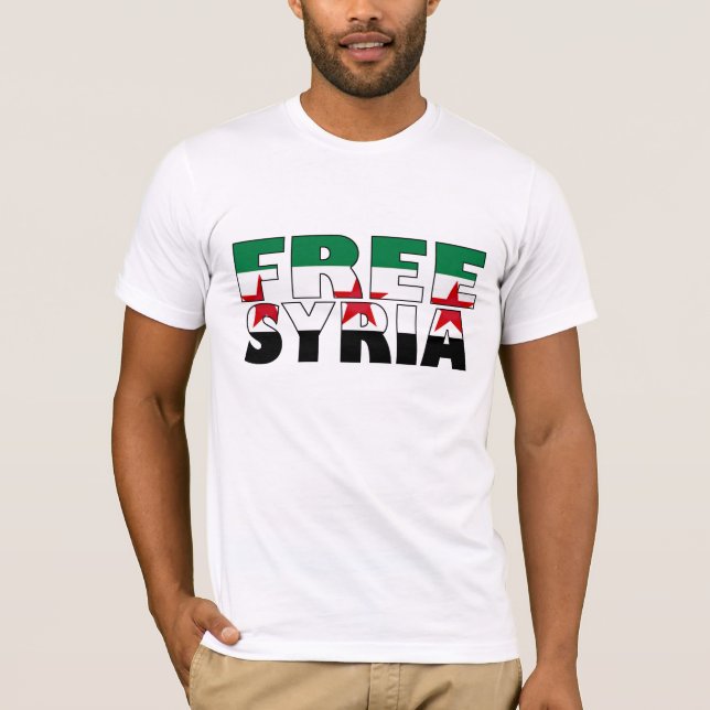 Freies syrisches T-Shirt (Vorderseite)