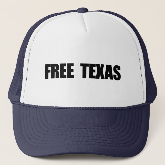 FREIES TEXAS TRUCKERKAPPE (Vorderseite)