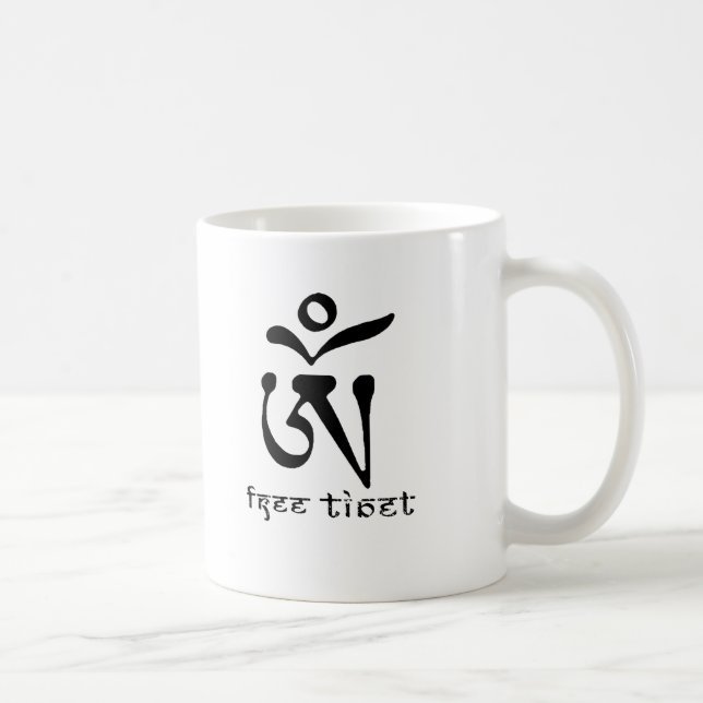 FREIES TIBET KAFFEETASSE (Rechts)