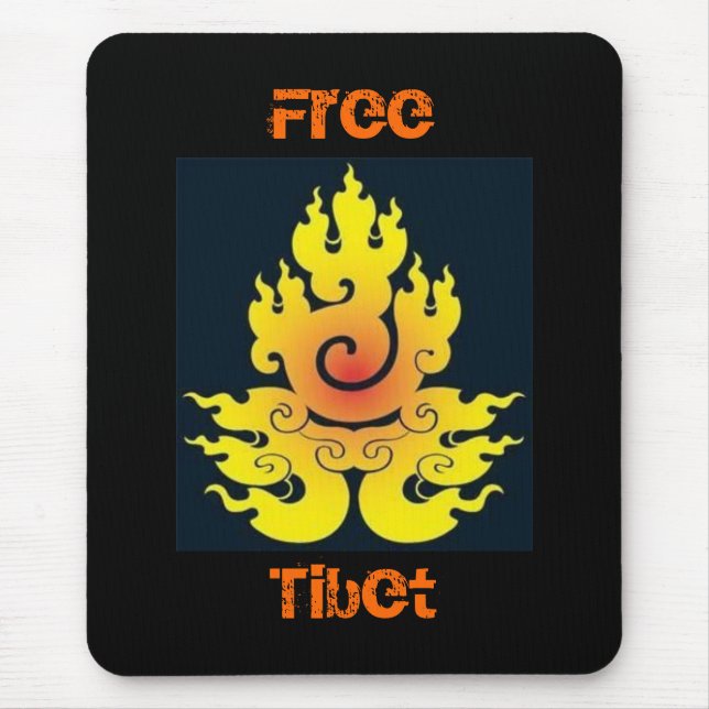Freies Tibet Mousepad (Vorne)