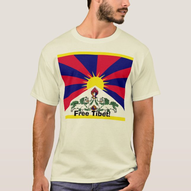 Freies Tibet! T-Shirt (Vorderseite)