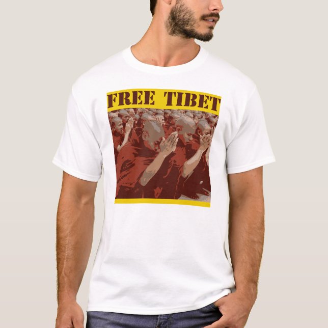 Freies Tibet T-Shirt (Vorderseite)