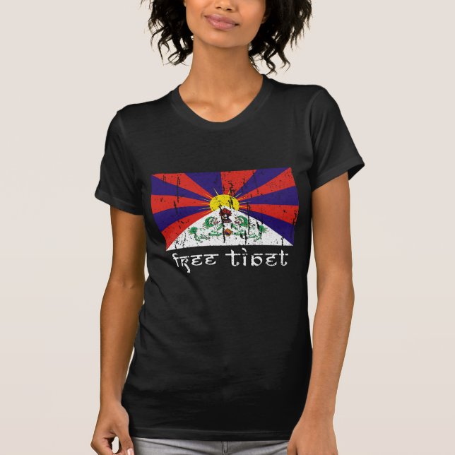Freies Tibet T-Shirt (Vorderseite)