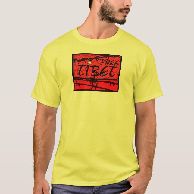 FREIES TIBET T-Shirt (Vorderseite)