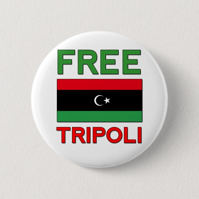 Freies Tripoli Button (Vorderseite)
