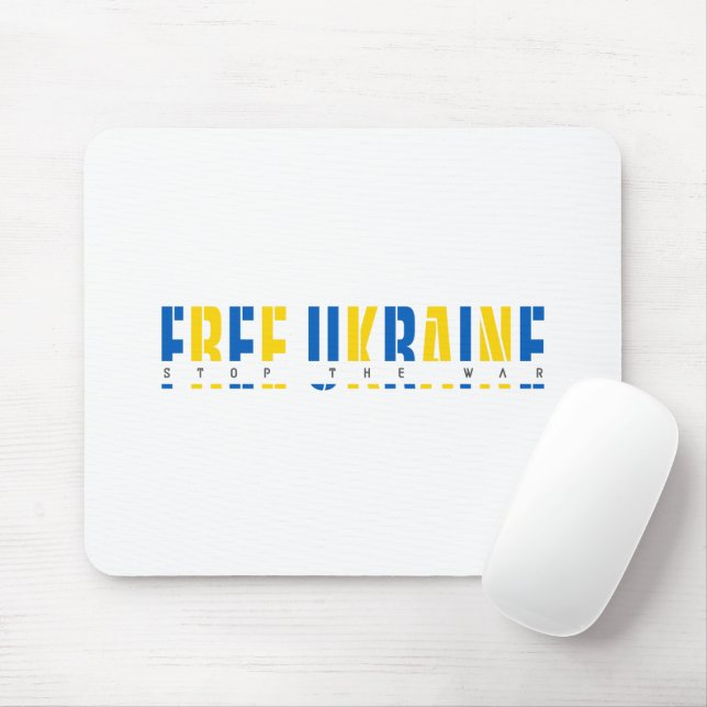 Freies Ukraine Mousepad (Mit Mouse)