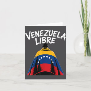 Freies Venezuela 2026 Venezuela-Flagge  Karte
