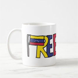 Freies Venezuela Kaffeetasse