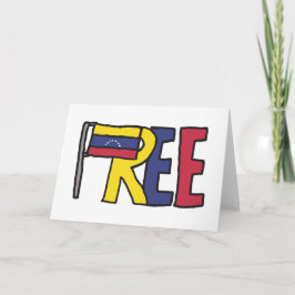 Freies Venezuela Karte