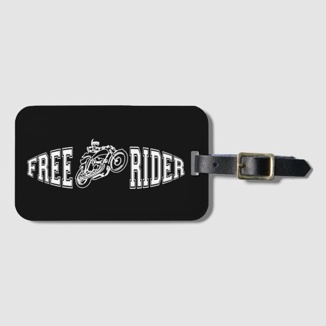 Freifahrer Gepäckanhänger (Vorderseite (Horizontal))
