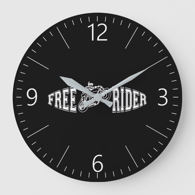 Freifahrer Große Wanduhr (Vorderseite)